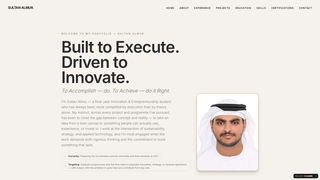 Screenshot of sultanalmur.com