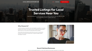 Thumbnail of localservicenetworkhub.com