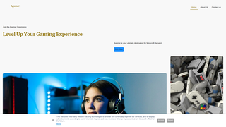 Screenshot of a-gamer.org