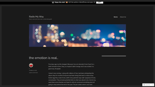 Thumbnail of radiomyway.com