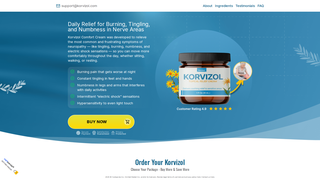 Thumbnail of korvizol.com