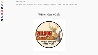 Thumbnail of wilsongamecalls.com