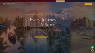 Screenshot of walkanothermile.com