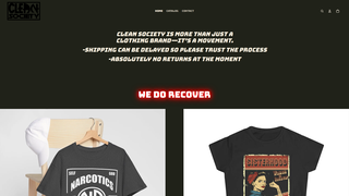 Thumbnail of clean-society.com