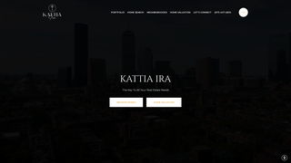 Screenshot of kattiaira.com