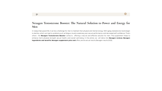 Thumbnail of nexagen-bio.com