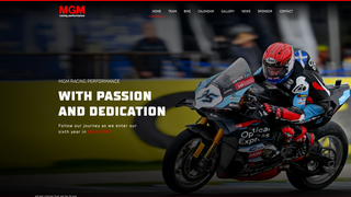 Screenshot of mgmracingperformance.com