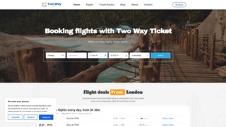 Thumbnail of twowayticket.com