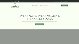 Thumbnail of thegreensound.com