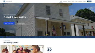Screenshot of saintlouisvilleohio.com