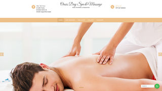 Screenshot of oasisspamassage.com