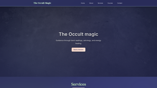 Thumbnail of theoccultmagic.com
