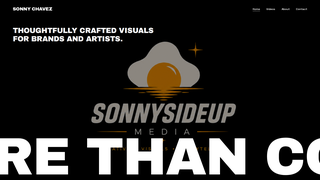 Screenshot of sonnysideupmedia.com