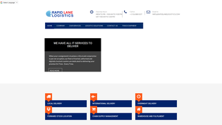 Thumbnail of rapidlanelogistics.com
