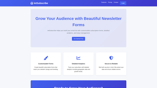Thumbnail of letsubscribe.com