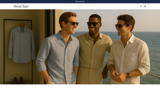Thumbnail of menclair.com