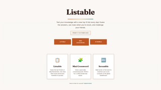 Thumbnail of listabledaily.com