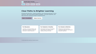 Thumbnail of krystalclearlearning.com