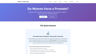 Thumbnail of dowomenhaveaprostate.org