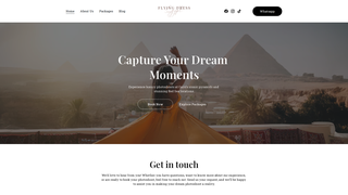 Thumbnail of flyingdressesegypt.com