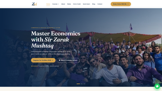 Screenshot of zarakmushtaq.com