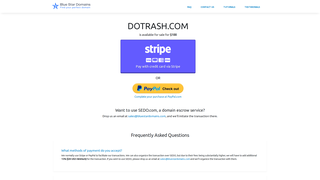 Thumbnail of dotrash.com