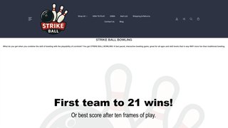 Thumbnail of strikeballbowling.com