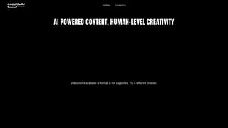 Thumbnail of thecreativai.com
