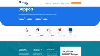 Thumbnail of pioneervisas.com