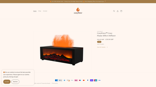 Thumbnail of thecozyfires.com