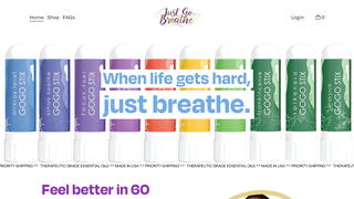 Thumbnail of justgobreathe.com