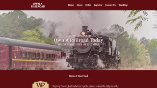 Thumbnail of ownarailroad.com