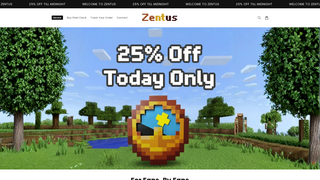 Thumbnail of shopzentus.com
