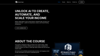 Thumbnail of aiwealthproject.com