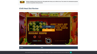 Thumbnail of chilli-heat.com