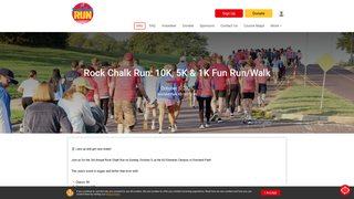 Thumbnail of rockchalkrun.com