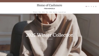 Thumbnail of homeofcashmere.com