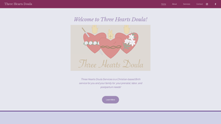 Thumbnail of threeheartsdoula.com