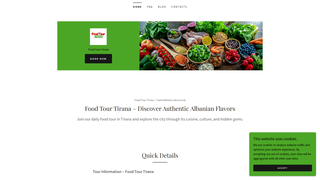 Thumbnail of foodtourtirana.com