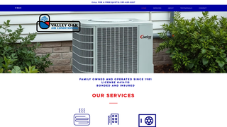 Thumbnail of valleyoakairconditioning.com