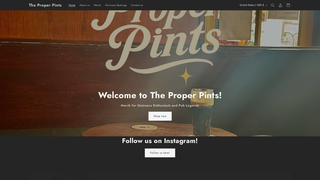 Thumbnail of theproperpints.com