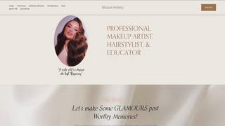 Thumbnail of nicquelartistry.com