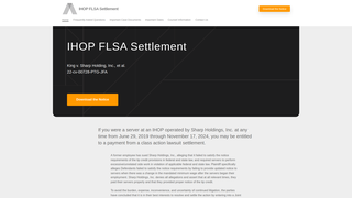 Thumbnail of ihopflsasettlement.com