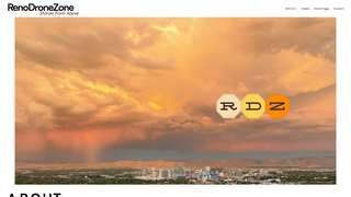 Screenshot of renodronezone.com