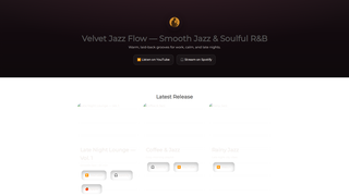 Thumbnail of velvetjazzflow.com