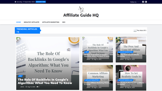 Thumbnail of affiliateguidehq.com