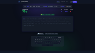 Screenshot of typeetesting.com