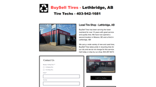 Thumbnail of buyselltireslethbridge.com