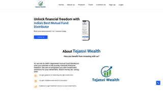 Thumbnail of tejasviwealth.com