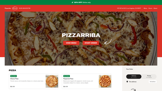 Thumbnail of pizzarribalosangeles.com